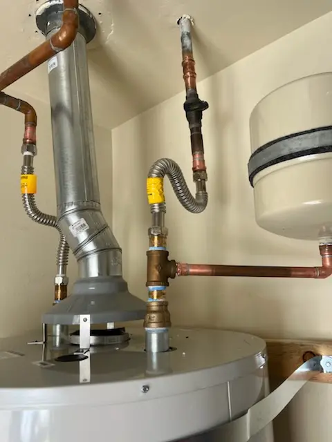 Water heater installation and plumbing repair in Mahtomedi